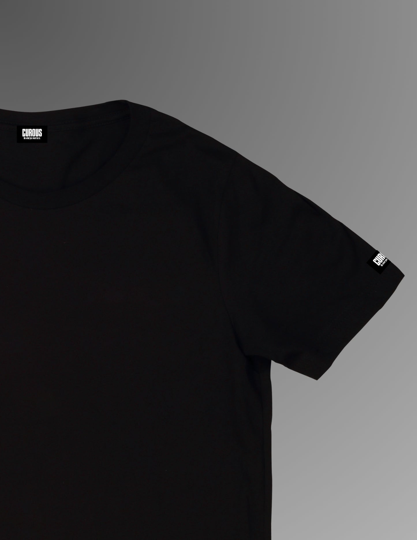 Tag short sleeve shirts (BLACK)