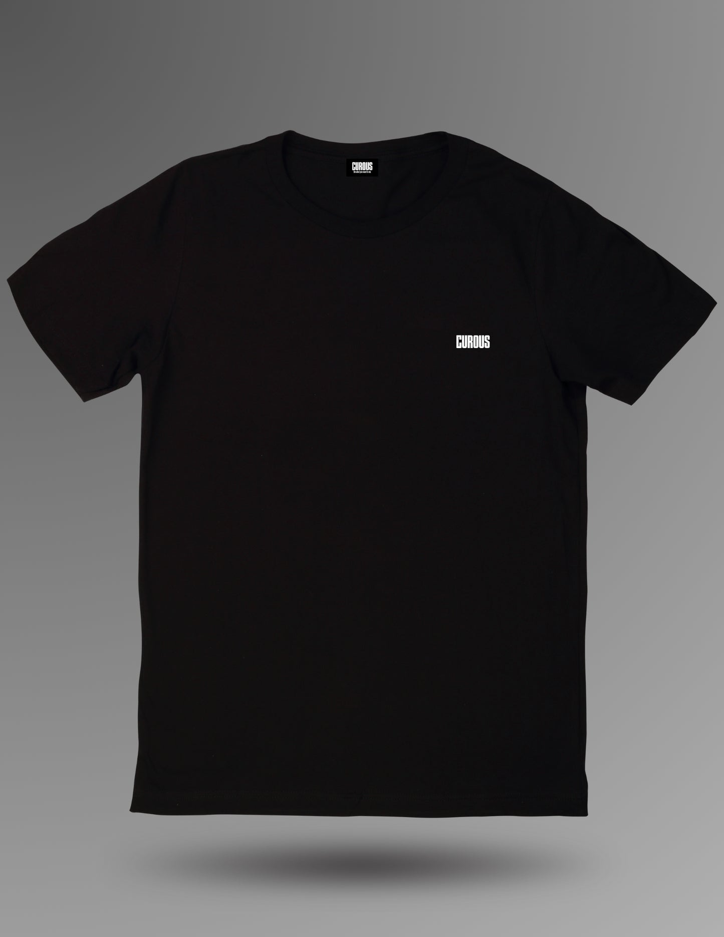 Text logo short sleeve shirts (BLACK)