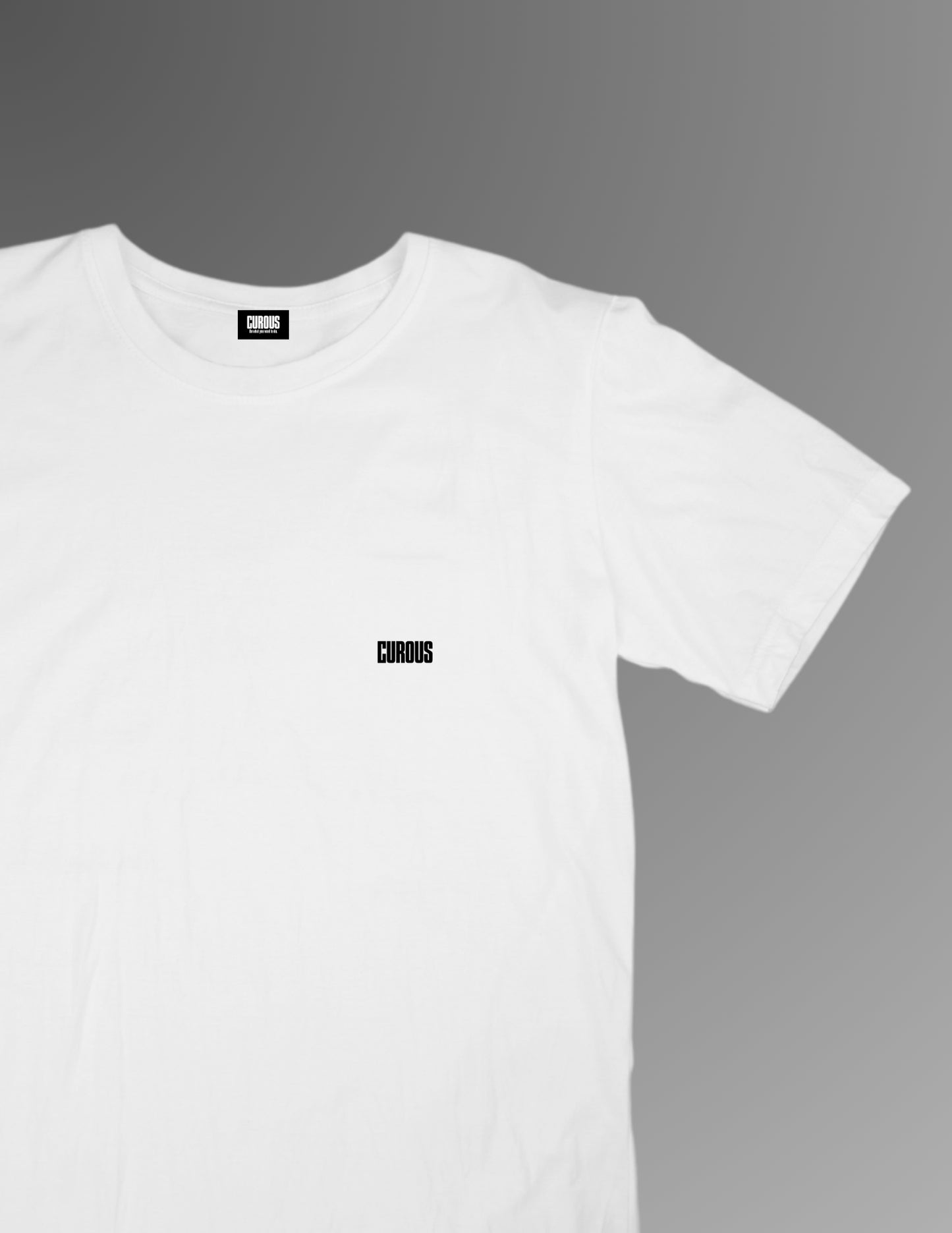 Text logo short sleeve shirts (WHITE)