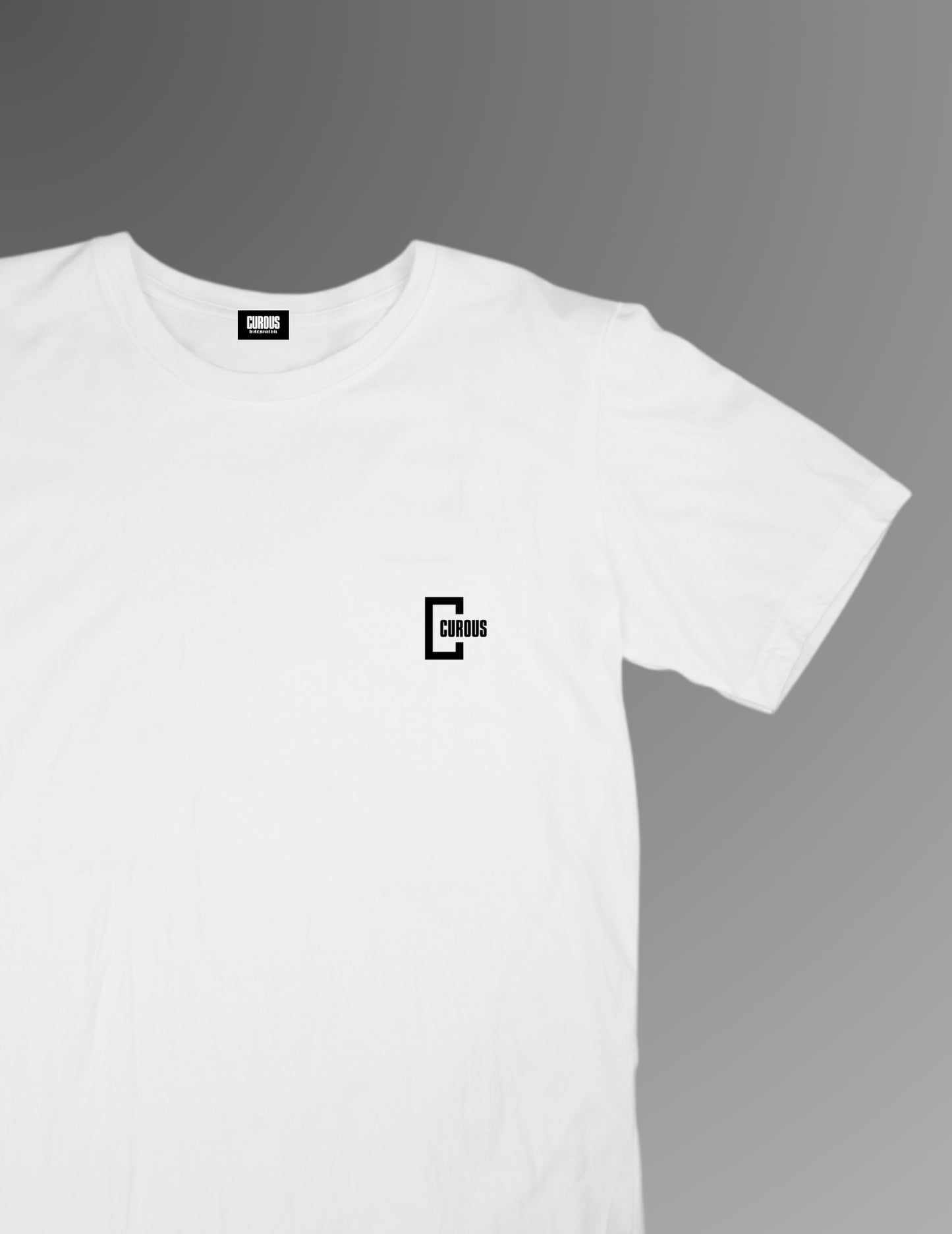C logo short sleeve shirts (WHITE)