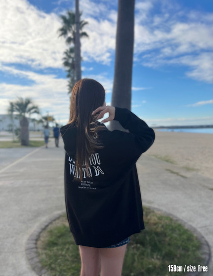 DWD. hoodie（Black-white）