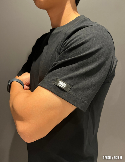 Tag short sleeve shirts (BLACK)　