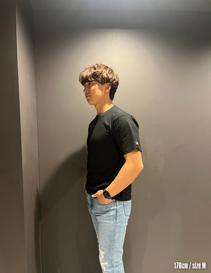 Tag short sleeve shirts (BLACK)　