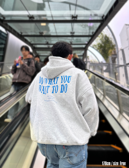DWD.hoodie（Gray-blue）