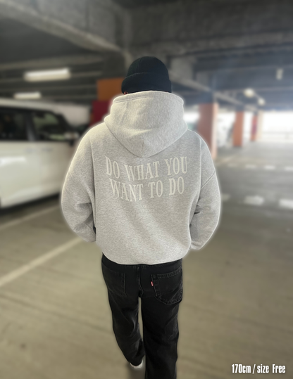 DWD.hoodie（Gray-white）