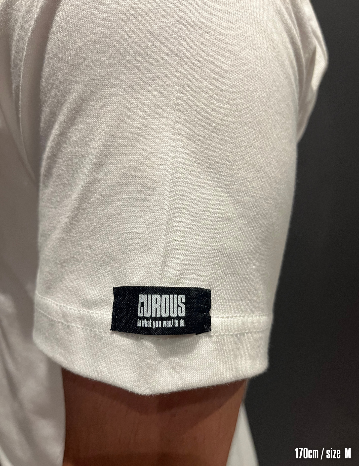 Tag short sleeve shirts (WHITE)　