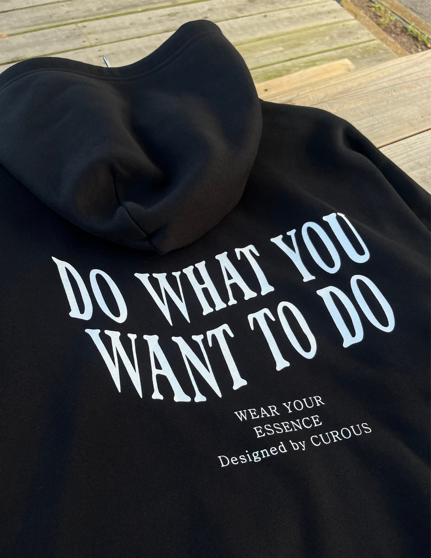 DWD. hoodie（Black-white）