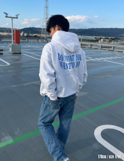 DWD.hoodie（Gray-blue）