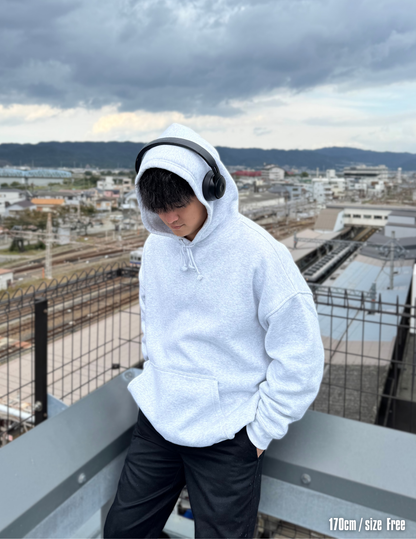 DWD.hoodie（Gray-white）