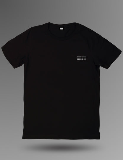 Graphic short sleeve shirts (BLACK)