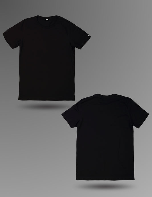Tag short sleeve shirts (BLACK)