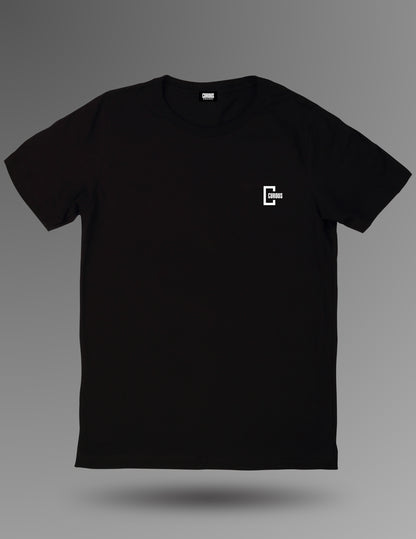 C logo short sleeve shirts (BLACK)