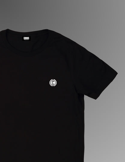 Circle logo short sleeve shirts (BLACK)