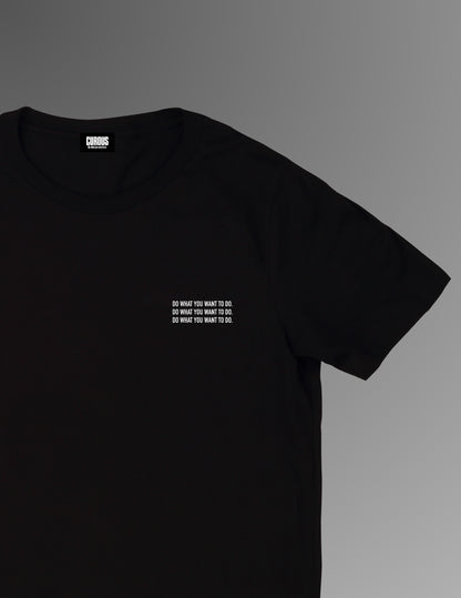 Graphic short sleeve shirts (BLACK)