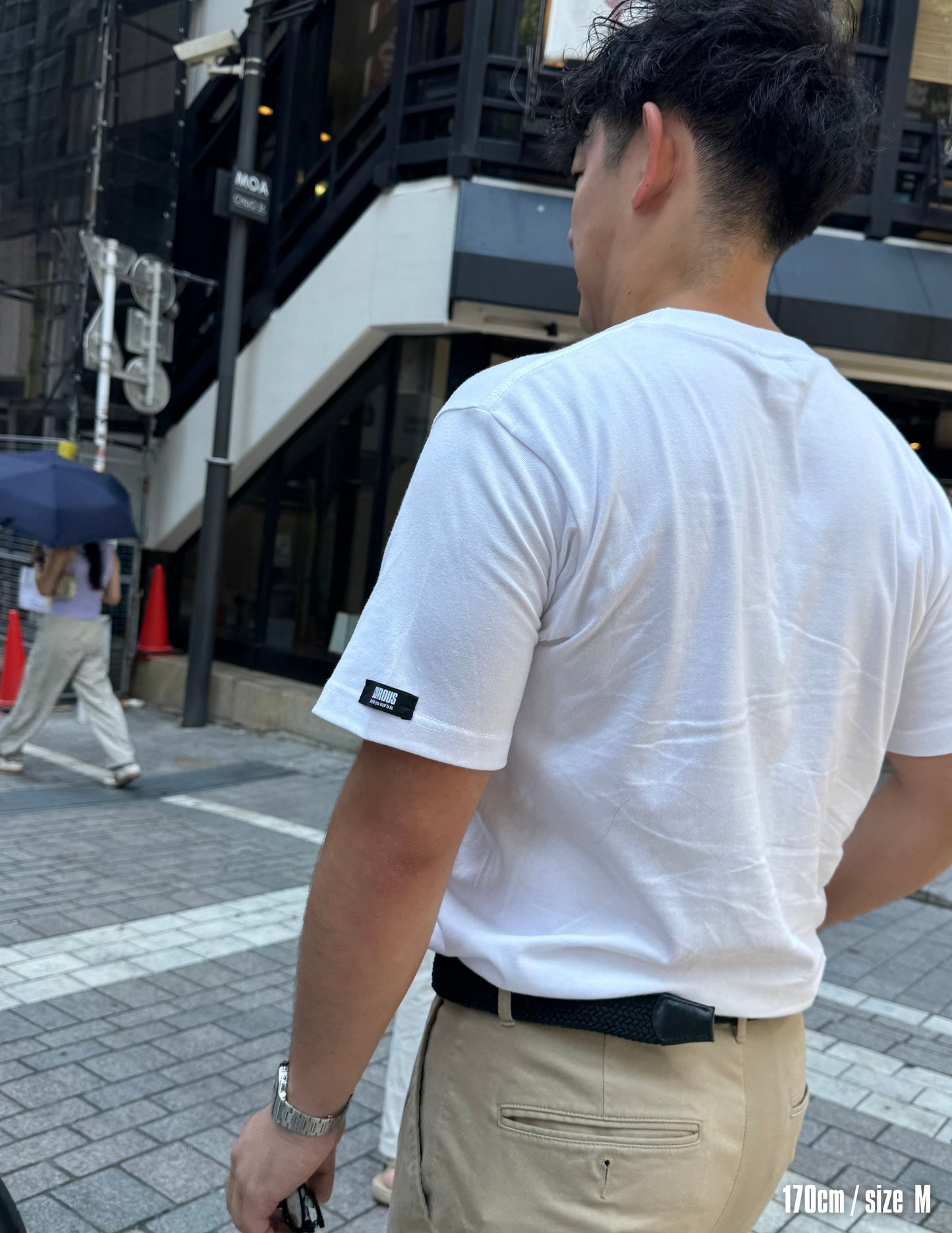 Tag short sleeve shirts (WHITE)　