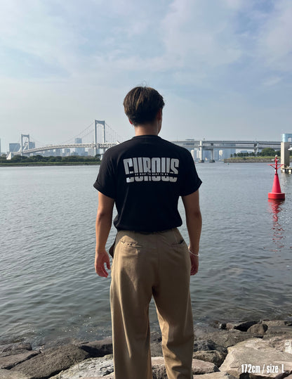 Big logo short sleeve shirts (BLACK)