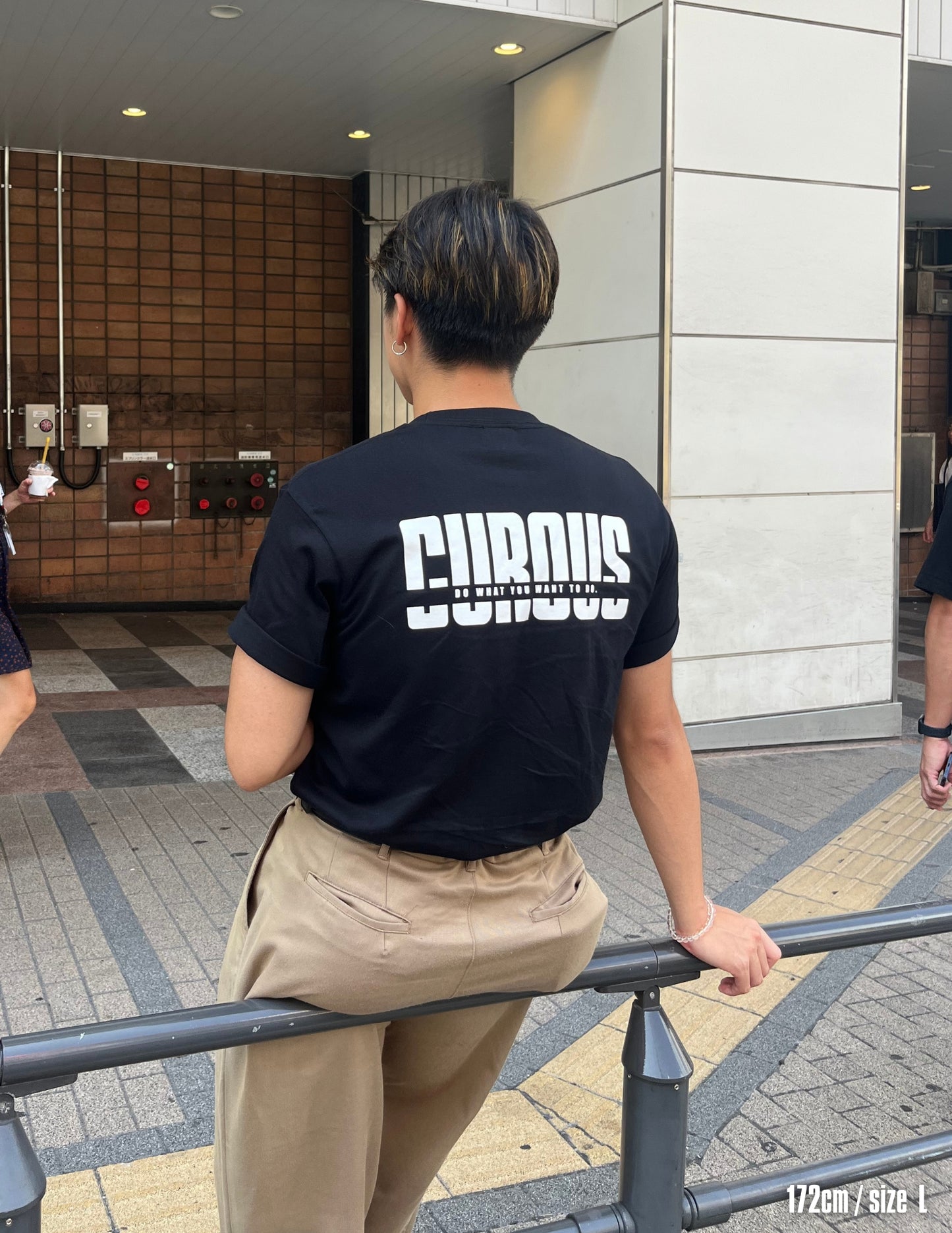 Big logo short sleeve shirts (BLACK)