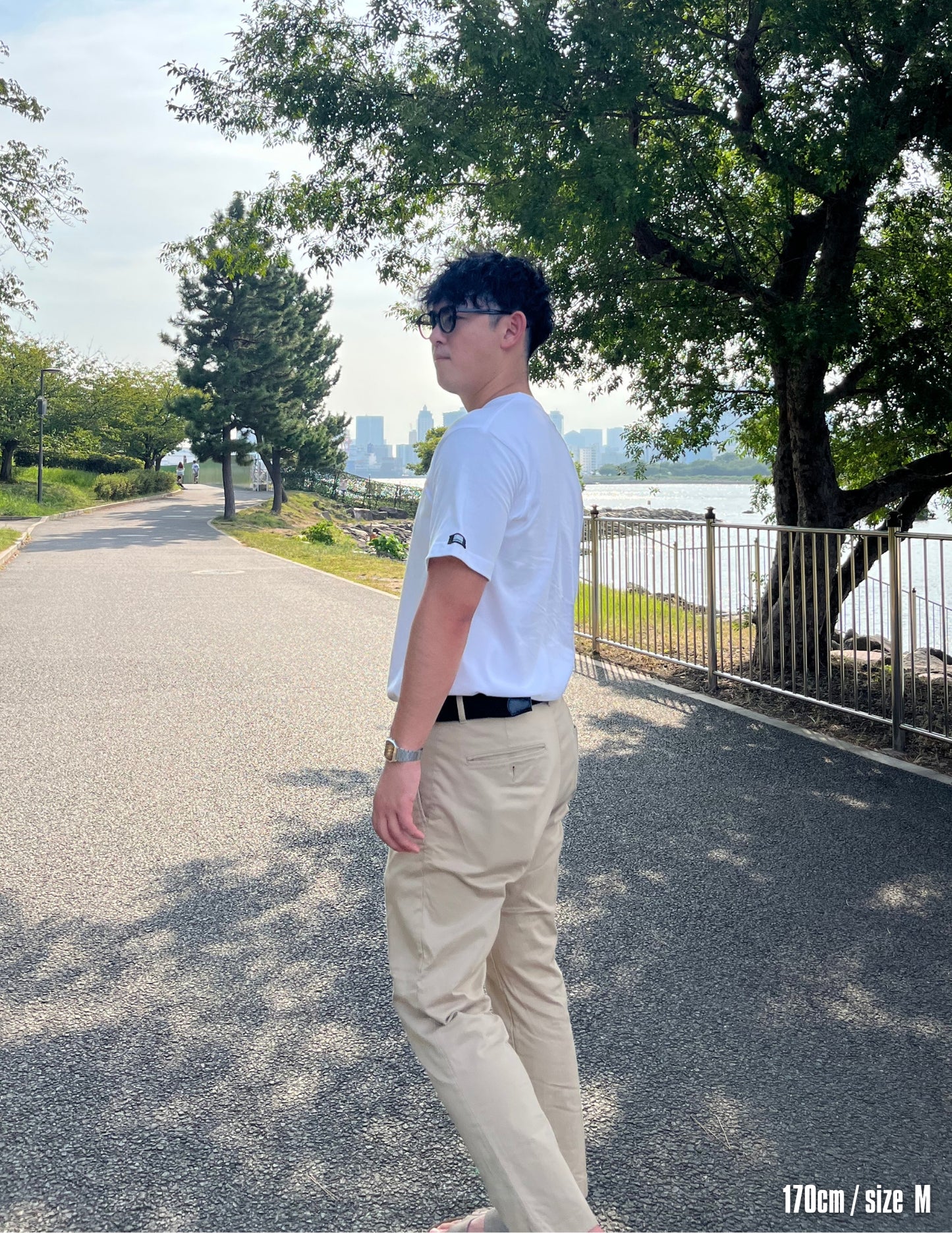 Tag short sleeve shirts (WHITE)　