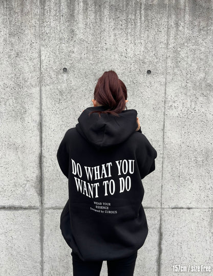 DWD. hoodie（Black-white）
