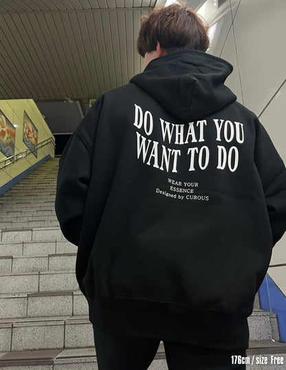 DWD. hoodie（Black-white）