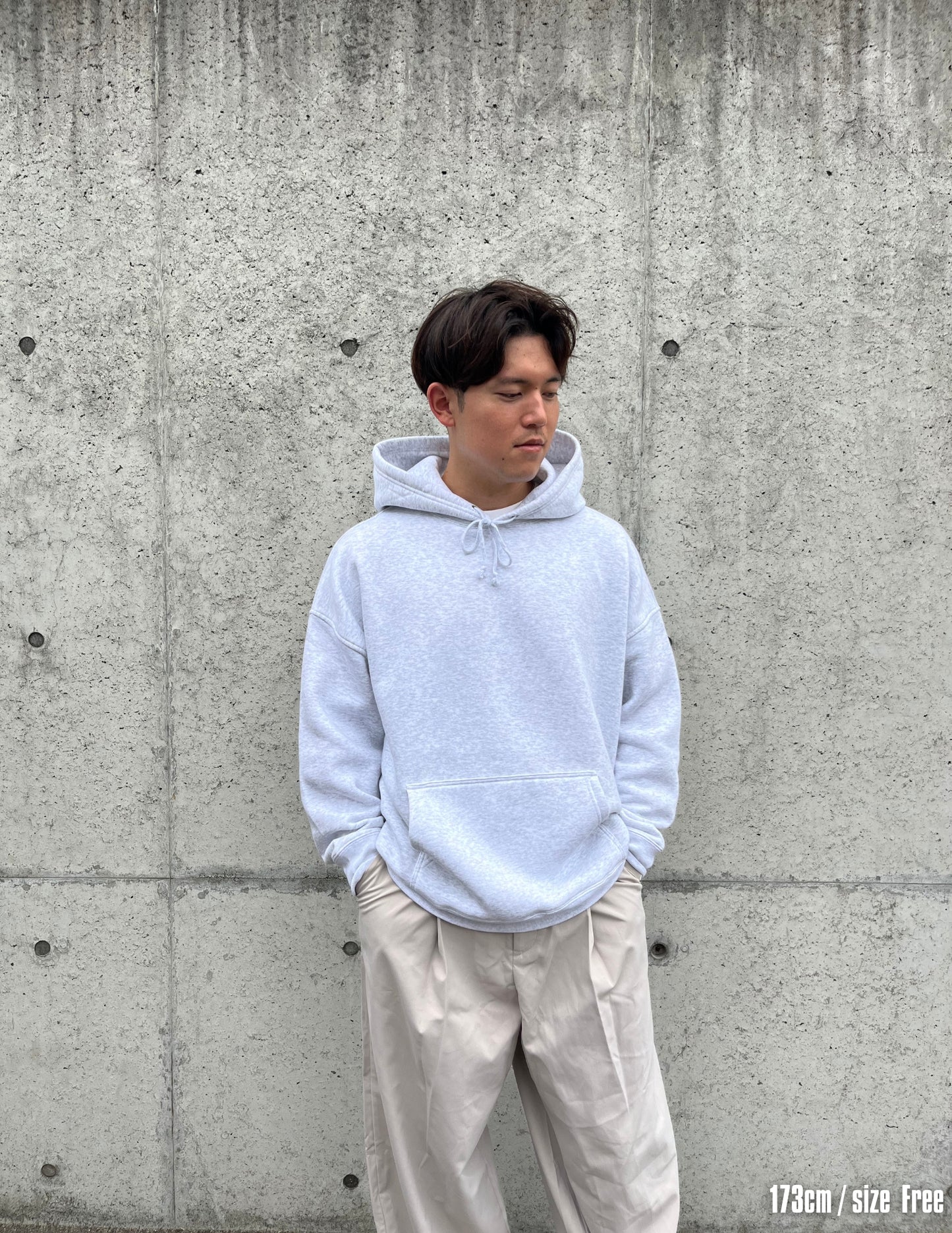 DWD.hoodie（Gray-white）