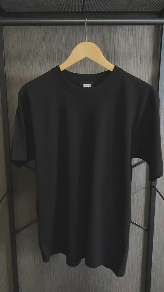 Tag short sleeve shirts (BLACK)